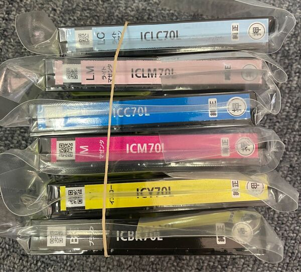 ★エプソン 純正インク さくらんぼ IC6CL70L 相当 大容量 6色セット 内袋未開封品 EPSON