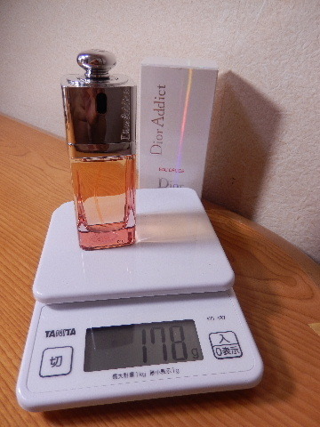 【ほぼ満タン】178g(^^ゞ 50ml トワレ「Addict EAU DELICE:アディクト オー デリス」EDT-SP(スプレ)全体美品 _/_/ 交渉OK!匿名OK!_/_/