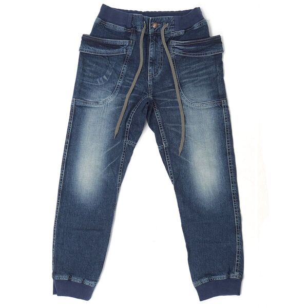GOHEMP DENIM VENDOR RIB PANTS【26】ゴーヘンプ デニムベンダーリブパンツ ストレッチ クライミング