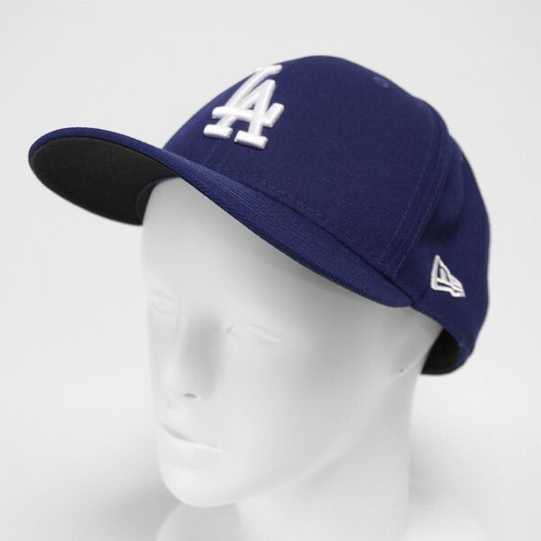 NEW ERA 59FIFTY LAドジャース【7 1/2】59.6cm ブルー ベースボールキャップ ニューエラ プレカーブド
