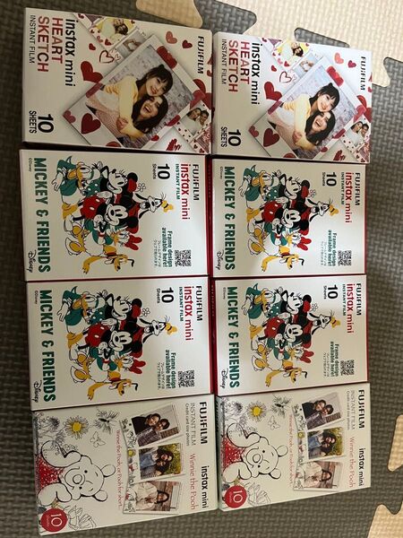 【10枚入り8個セット】チェキフィルム FUJIFILM INSTAX instax mini