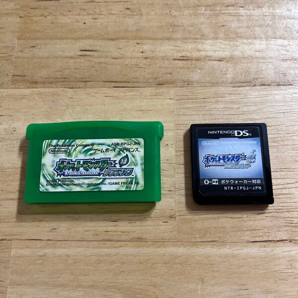 Nintendo DS ポケットモンスターソウルシルバー ゲームボーイアドバンス リーフグリーン GBA ポケモン