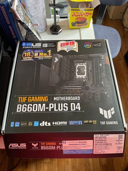 ジャンク品 ASUS TUF GAMING B660M-PLUS D4 マザーボード