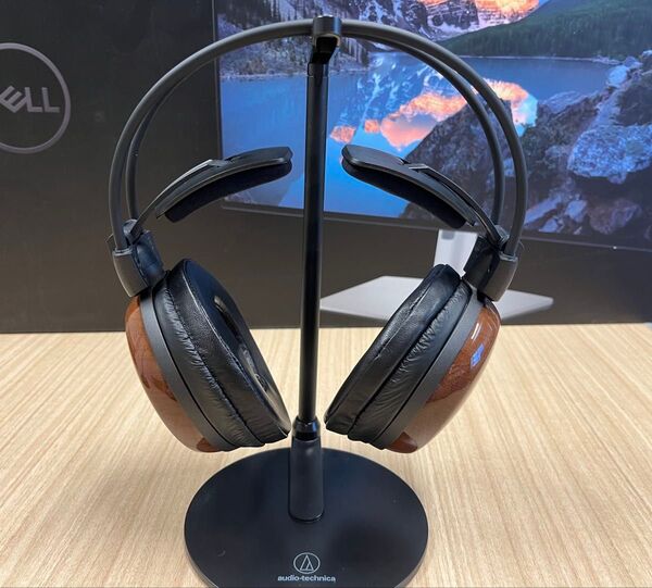オーディオテクニカ ヘッドホン ATH-W1000Z 天然チーク材 密閉ダイナミック型 ハイレゾ対応 A2DC端子に改造済み