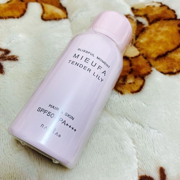 新品未開封 ミーファ フレグランスUVスプレー SPF50+ PA++++ 80g(テンダーリリー )