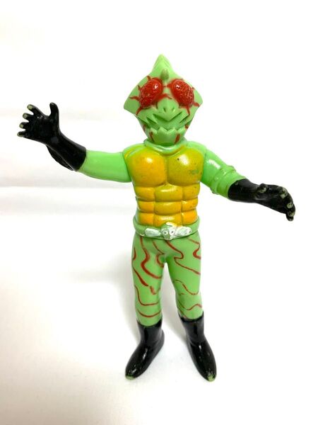 希少!仮面ライダー アマゾン ソフビ パチ 無版権(ポピー 旧バンダイ タカトク マルサン 当時物 フィギュア