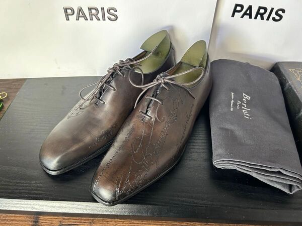希少 Berluti アレッサンドロ デムジュール スクリット シューズ 6.5