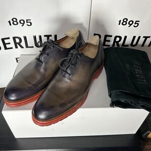 美品 Berluti アレッシオ ホールカット ドレスシューズ 6.5