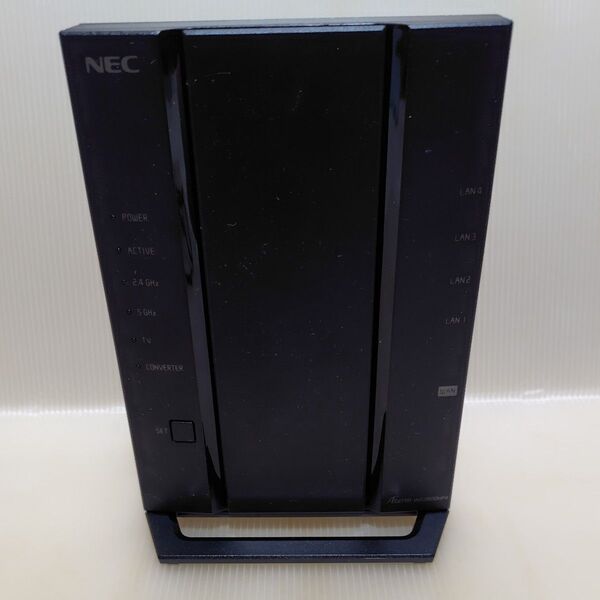 中古美品 NEC Wi-Fiルーター atem WG2600HP4 メッシュWi-Fi対応 LANケーブル付き