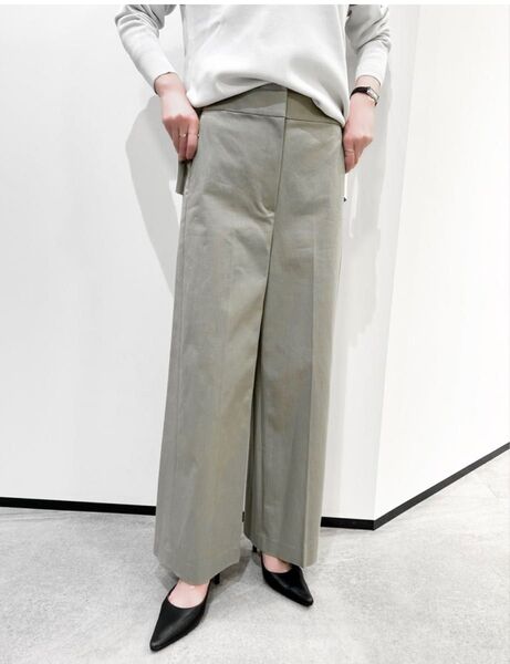新品 theory luxe セオリーリュクス ワイドパンツ 38 688