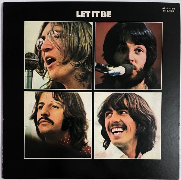 美盤!盤面良好♪ ビートルズ レット・イット・ビーBeatles LET IT BE 東芝EMI AP-80189 歌詞カード付属
