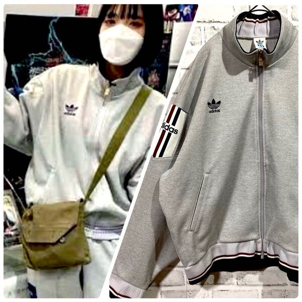 1633 アユニD adidas アディダス トラックジャケット 80s 90s デサント製