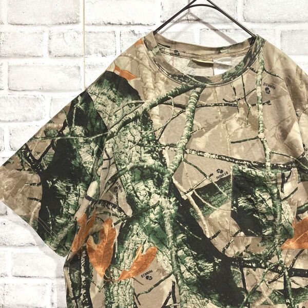 1698 リアルツリー アウトフィッターズリッジ Tシャツ US古着 胸ポケ