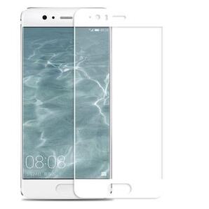 HUAWEI P10 フルガラス保護フィルム 2.5D 0.3mm ガラス ホワイト