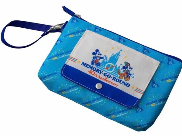 スーベニア 40周年 グッズ 限定 おてふきキャリー ディズニー メモリーゴーラウンド ドリームゴーラウンド レトロ 復刻 ポーチ