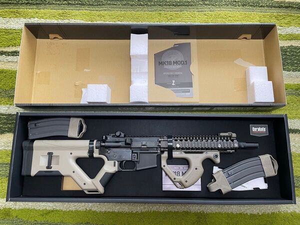 東京マルイ Mk18 Mod.1 GBB ガスブロ HERA ARMS CQR ストック フロントグリップ