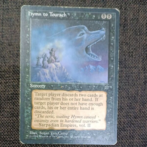 MTG Hymn to Tourach 1994 英語