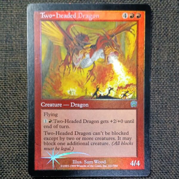 MTG 双頭のドラゴン/Two-Headed Dragon 【Foil】英語版