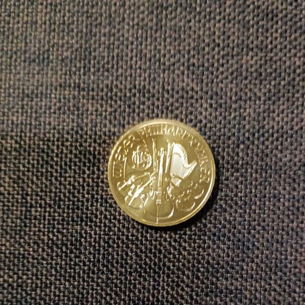 2021 Austria 1/4 oz Vienna Philharmonic Gold Coin