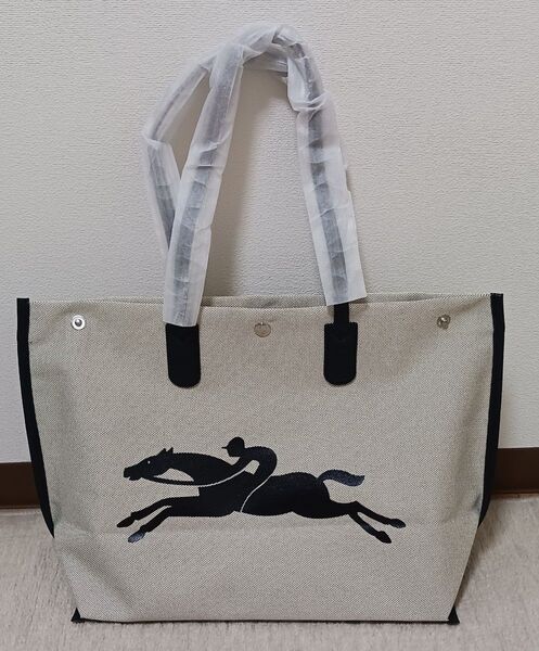LONGCHAMP☆ロンシャン☆ロゾ☆キャンバス☆トートバッグ☆L☆新品