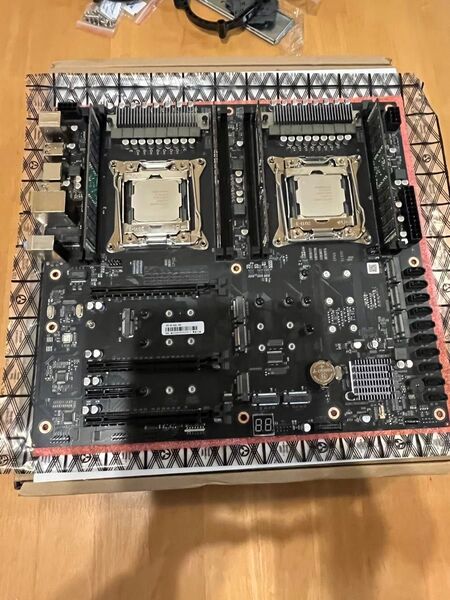 【特価】Xeon E5-2699v4×2 + X99 デュアルCPUマザーボード + Samsung DDR4 128GB セット