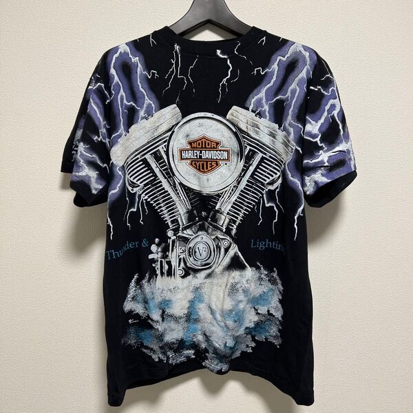 HARLEY DAVIDSON Thunder & Lightning Tシャツ