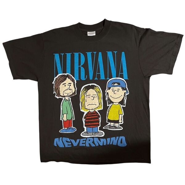 NIRVANA ニルヴァーナ スヌーピー SNOOPY tシャツ XL