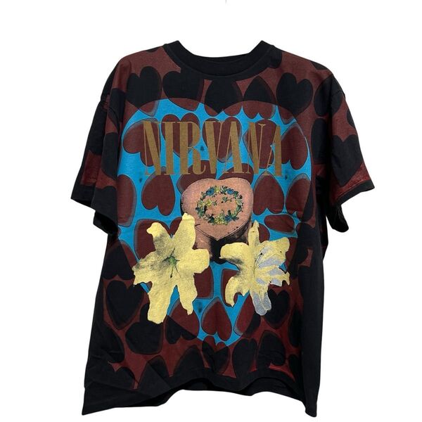 NIRVANA Heart Shaped Box Tシャツ XL