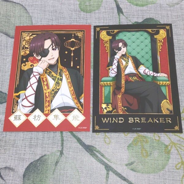 WIND BREAKER ウィンブレ 玉座 箔押しブロマイド 蘇枋隼飛