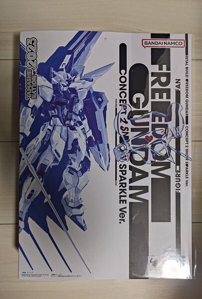 METAL BUILD フリーダムガンダム CONCEPT 2 SNOW SPARKLE Ver. TAMASHII NATION