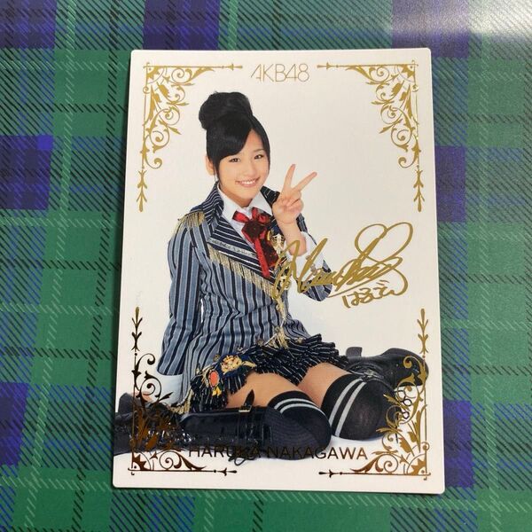 AKB48 トレカ カード サイン仲川遥香 おまけ付き