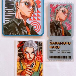 SAKAMOTODAYS サカモトデイズ 坂本太郎 シン コースター カード