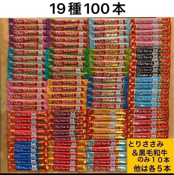 チャオちゅーる 19種100本