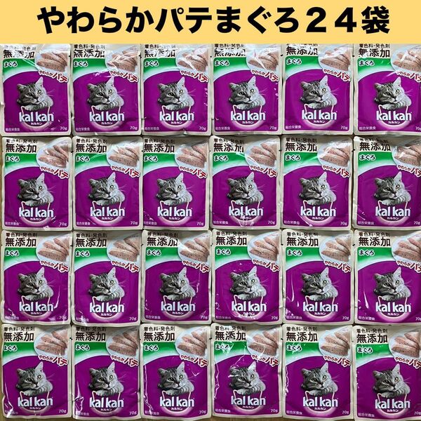 カルカンパウチ やわらかパテ まぐろ 24袋