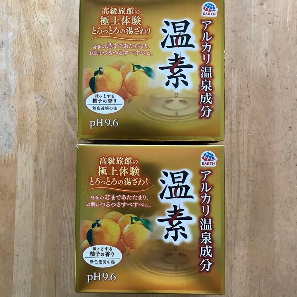 アース製薬 温素 柚子の香り 30袋