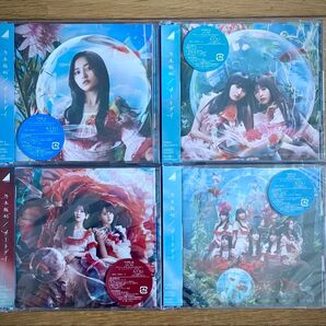 チートデイ 初回仕様限定盤Type-A〜D 乃木坂46 CD+Blu-ray 4枚組【応募券写真無し】