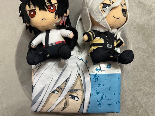 家庭教師ヒットマンREBORN! ひこくじ ザンザス スクアーロ ぬいぐるみ マルチクロス