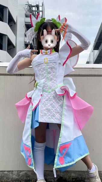 キミとアイドルプリキュア★キュアズキューン衣装型紙