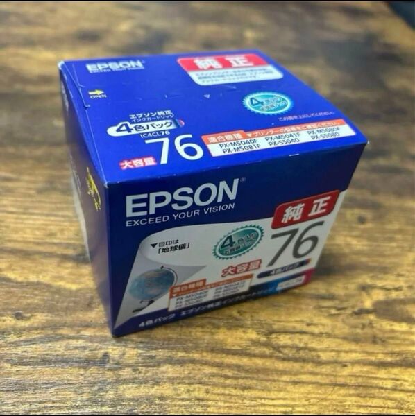 エプソン 純正 インク地球儀 IC4CL76 4色パック 大容量