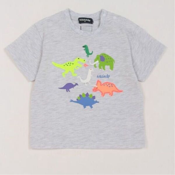 クレードスコープ カラフル恐竜半袖Tシャツ 110