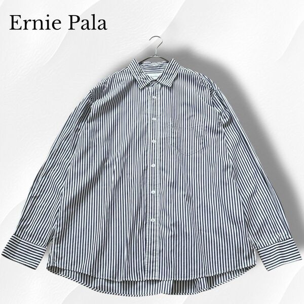 近年モデル Ernie Pala アーニーパロ standard shirt スタンダードシャツ ストライプ オーバーシャツ