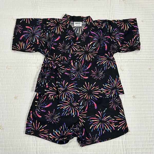 BREEZE ブリーズ 甚平 花火 ベビー キッズ 子供服 男の子 80