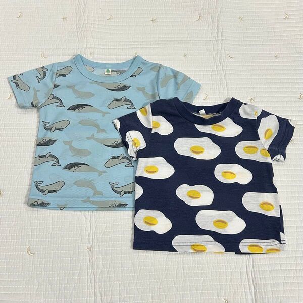 西松屋 Tシャツ 2枚セット ベビー キッズ 子供服 男の子 90