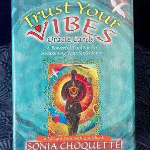 フリマ最安値・希少【正規品・英語版】Trust Your Vibes Oracle Cards オラクルカード