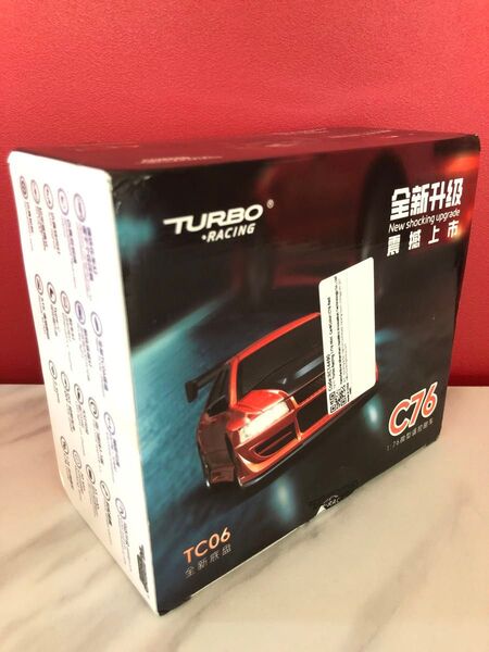 ターボレーシング c76 ランサーエボリューション オレンジ色