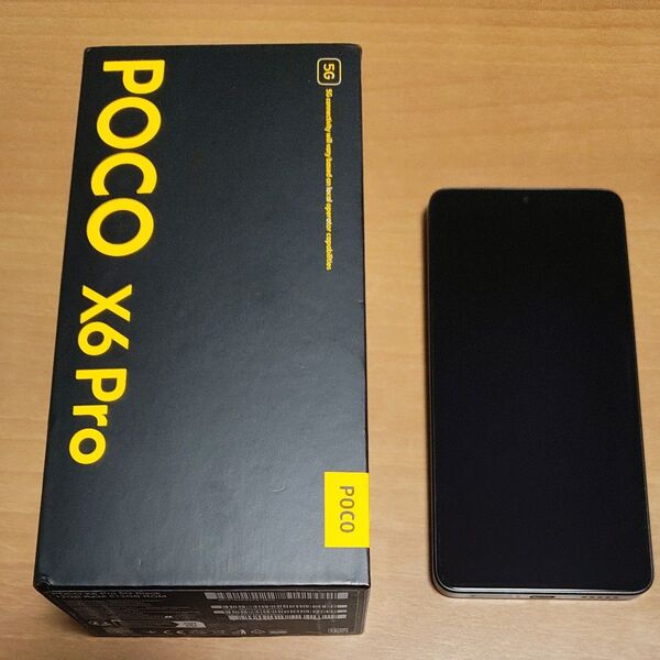 POCO X6 Pro 5G ブラック 12GB/512GB スマートフォン