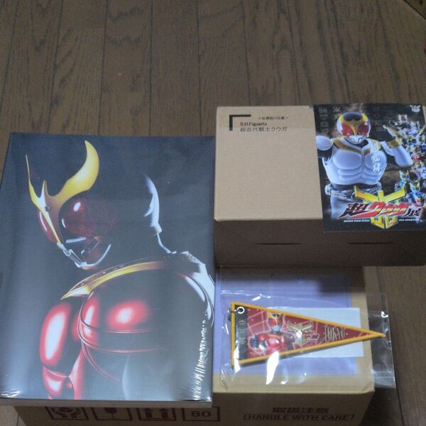 超クウガ展 S.H.Figuarts 真骨彫製法 超古代戦士 パンフレット ポストカード 東京限定ペナントキーホルダー 4点セット