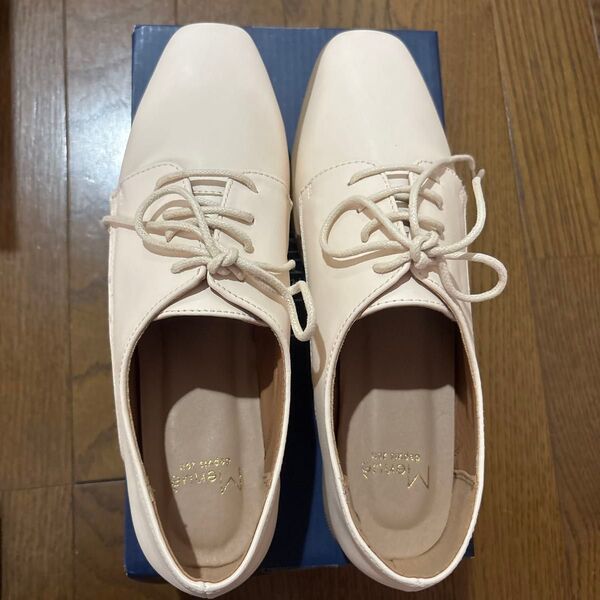Menue レースアップシューズ オフホワイト Mサイズ