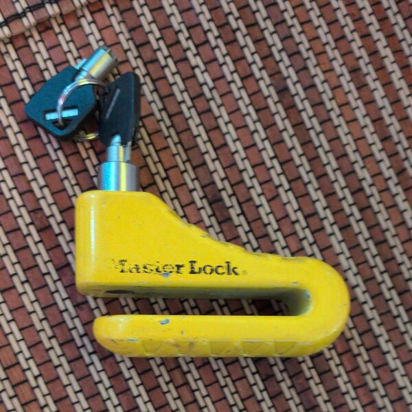ディスクロック MasterLock バイク セキュリティ