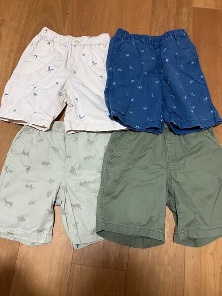 UNIQLO ユニクロ ショートパンツ 120 4枚セット